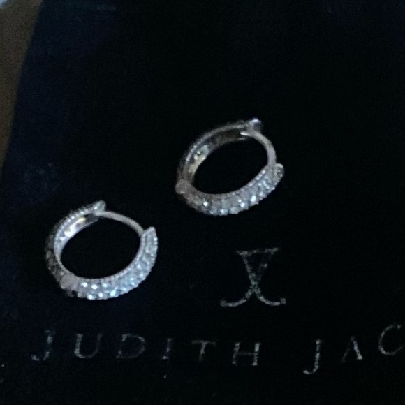 Judith Jack Marcasite Earrings - Picture 3 of 4